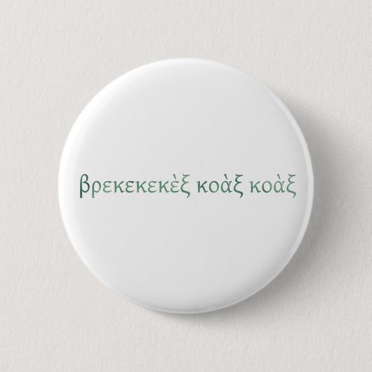 Kikkers Ronde Button 5,7 Cm (Voorkant)