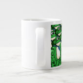 Kikkers Samen Sterk Grote Koffiekop (Achterkant)