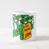 Kikkers Samen Sterk Grote Koffiekop (Voorkant)