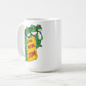 Kikkers Samen Sterk Koffiemok (Voorkant links)