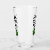 Kikkers Samen Sterk Portland Kikker Protest Glas (Links)