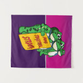 Kikkers Samen Sterk  Wandkleed (Voorkant (horizontaal))