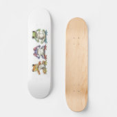 Kikkers Skateboard (Voorkant)