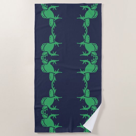 Kikkers Strandlaken (Voorkant)