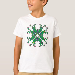 Kikkers synchroon zwemmen t-shirt