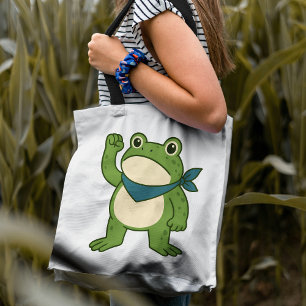 Kikkers Tegen Fascisme Portland Kikker Protest Tote Bag