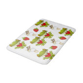 Kikkers van aardbeien Bathroom Bath Mat (Gekanteld)