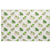 Kikkers van de Waterverf van de VLOOT Stof (Fat Quarter)