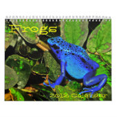 Kikkers van de World Calendar Kalender (Hoes)