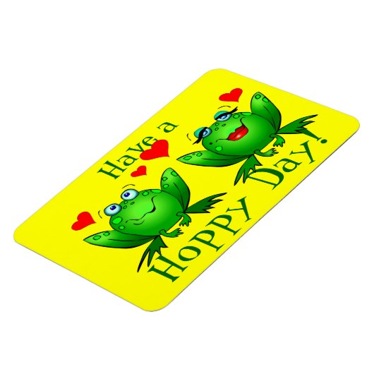 Kikkers van haverachtige Cartoons Magneet (Linkerzijde)