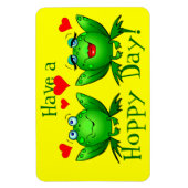 Kikkers van haverachtige Cartoons Magneet (Verticaal)