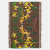 Kikkers van regenwoud deken (Voorkant Verticaal)