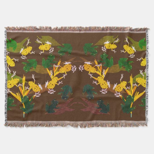 Kikkers van regenwoud deken (Voorkant)