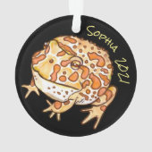  Kikkers voor hoornvliezen "niet-kikkervistabel" A Ornament (achterkant)