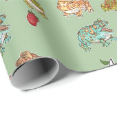  kikkers voor paarden cadeaupapier (Rol Hoek)