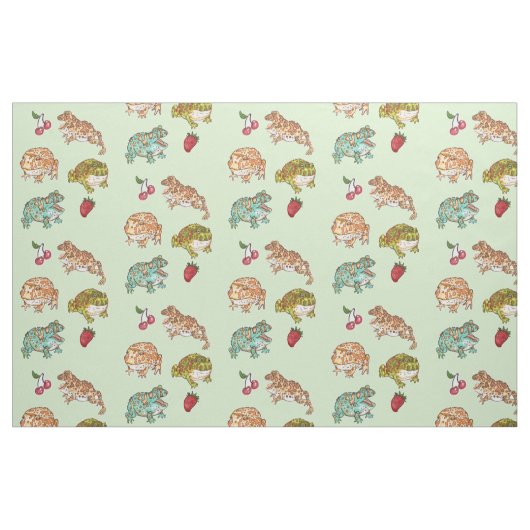 kikkers voor paarden stof (Fat Quarter)