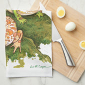  kikkers voor paarden theedoek (Quarter Fold)