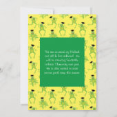 Kikkers Voorschoolse Afstudeerfeest Elementair Kaart (Achterkant)