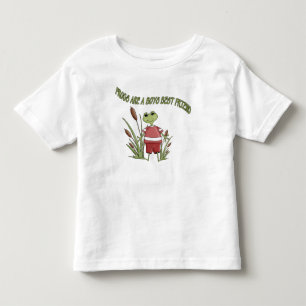 Kikkers zijn de beste vriend van de jongens kinder shirts