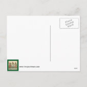 Kikkers Zingend Kerst Feestdagenkaart (Achterkant)