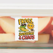 Kikkers, zonneschijn en chaos - Fun Summer Labels (Aangebracht)