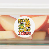 Kikkers, zonneschijn en chaos - Fun Summer Labels (Aangebracht)