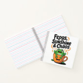 Kikkers, zonneschijn en chaos - Schattigee kikker Notitieboek (Binnen)