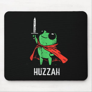 Kikkers Zwaard Cape Huzzah Grappig Meme Fantasie J Muismat