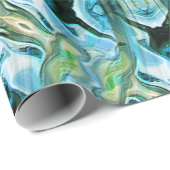 Kikkers zwemmen..... cadeaupapier (Rol Hoek)