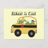 Kikkerschool is Cool T-shirts en cadeautjes Briefkaart (Voorkant)