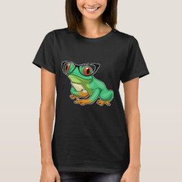 Kikkersectretaris Bril T-shirt