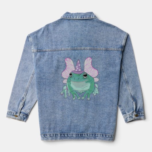 Kikkershemd Denim Jacket (Achterkant)