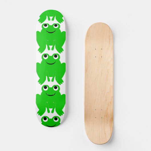 Kikkerskateboard Persoonlijk Skateboard (Voorkant)