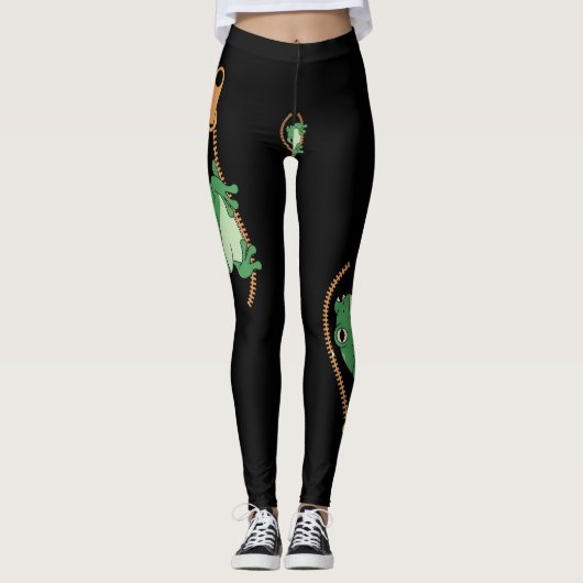 kikkerspieken leggings (Voorkant)