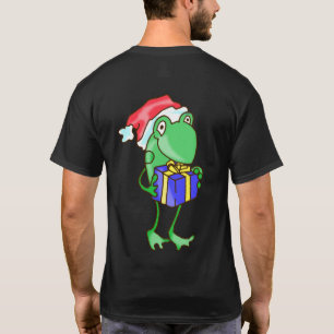 Kikkerst — Kikker, Cadeau, Santa Hat T-shirt