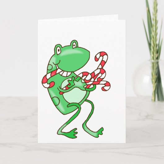 Kikkerst — Kikker, snoepwortelen Kaart (Voorkant)