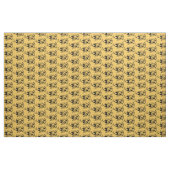 Kikkerstamkunst oud Aztec-ontwerp Stof (Yard (91,4 cm))
