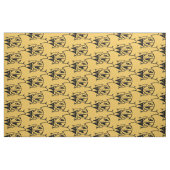 Kikkerstamkunst oud Aztec-ontwerp Stof (Fat Quarter)