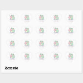 Kikkersticker 'Ik mis je' met hartje emot Hart Sticker (Vel)
