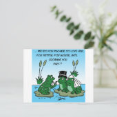 kikkersWedding.png Briefkaart (Staand voorkant)