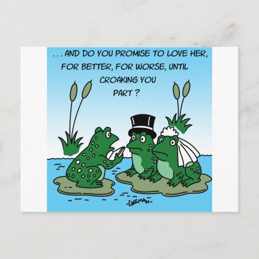 kikkersWedding.png Briefkaart (Voorkant)
