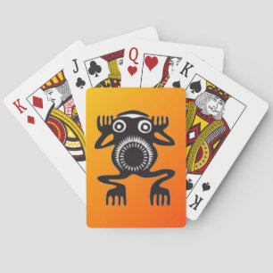 Kikkersymbool Speelkaarten