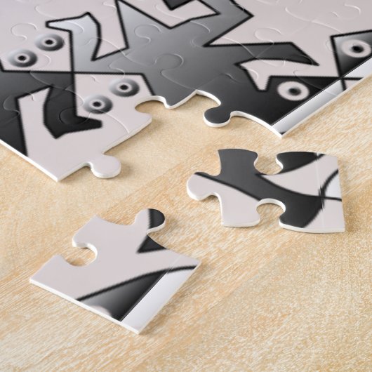 kikkertessellatiepuzzel legpuzzel (Zijkant)