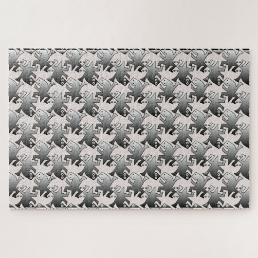 kikkertessellatiepuzzel legpuzzel (Horizontaal)