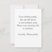 kikkerthee kaart (Achterkant)