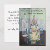 kikkerthee kaart (Voorkant / Achterkant)