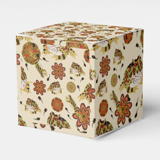 kikkerthema bedankdoosjes (Voorkant Zijde)