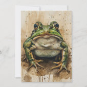 Kikkertotem-eau-de-vie die Kaart betekent (Voorkant)