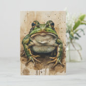 Kikkertotem-eau-de-vie die Kaart betekent (Staand voorkant)