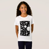 Kikkeruniversum zwart-wit t-shirt (Voorkant volledig)